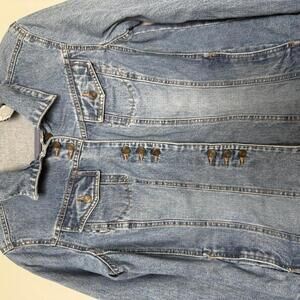 Vintage 90s Y2K Blue Jean Denim Jacket
